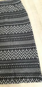 Donkerblauw rokje met patroontje, Kleding | Dames, Ophalen of Verzenden, Zo goed als nieuw, Blauw, Boven de knie