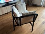 Rotan fauteuil Mulan zwart loods5, Huis en Inrichting, Fauteuils, Riet of Rotan, Gebruikt, 75 tot 100 cm, Ophalen of Verzenden