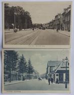 2x Haarlem, Schoterweg Schoten! Blauwe tram winkels, Gelopen, Noord-Holland, Ophalen of Verzenden, 1920 tot 1940