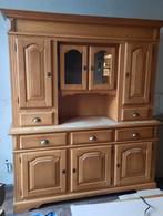 blank eiken kast, Huis en Inrichting, Kasten | Buffetkasten, Ophalen, Gebruikt, 25 tot 50 cm, 200 cm of meer