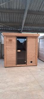 Panorama (buiten)sauna's uit duurzaam thermohout 42 mm dik, Ophalen, Fins of Traditioneel, Kostedeweg 7, Nieuw