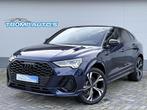 Audi Q3 Sportback 45 TFSI e S-LINE|ACC|360 CAMERA|TREKHAAK|B, Auto's, Audi, Gebruikt, Zwart, Blauw, Hybride Elektrisch/Benzine