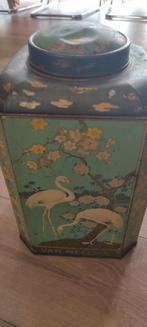 Vintage toffee winkelblik van Van Melle, Verzamelen, Blikken, Verzenden, Gebruikt, Overige