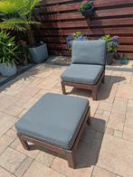 Applaro tuinstoele met kussens, Tuin en Terras, Tuinsets en Loungesets, Ophalen of Verzenden, Zo goed als nieuw