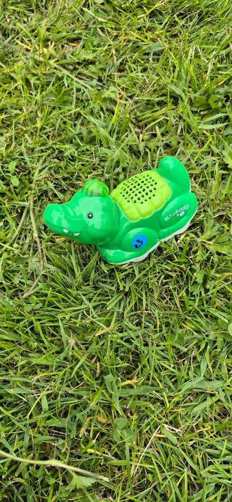 Zoef Zoef Krokodil, Kinderen en Baby's, Speelgoed | Babyspeelgoed, Gebruikt, Overige typen, Met geluid, Ophalen of Verzenden