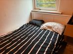 Bedframe 150x220, Huis en Inrichting, Ophalen, Wit, Tweepersoons, 140 cm