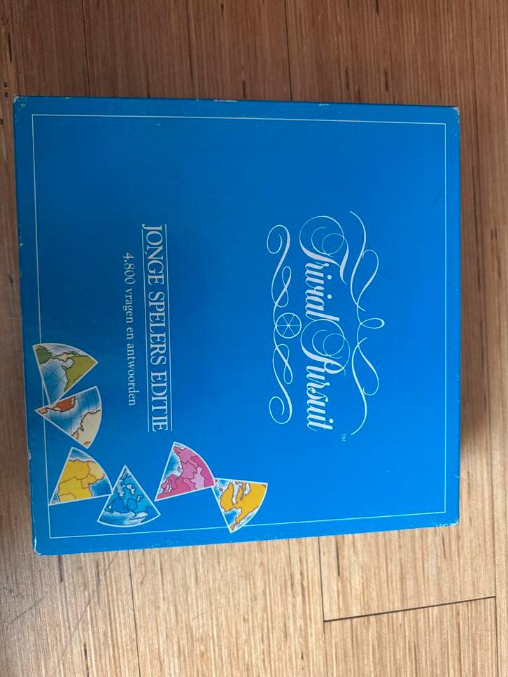 Trivial Pursuit Jonge Spelers Editie, Hobby en Vrije tijd, Gezelschapsspellen | Bordspellen, Gebruikt, Drie of vier spelers, Ophalen of Verzenden