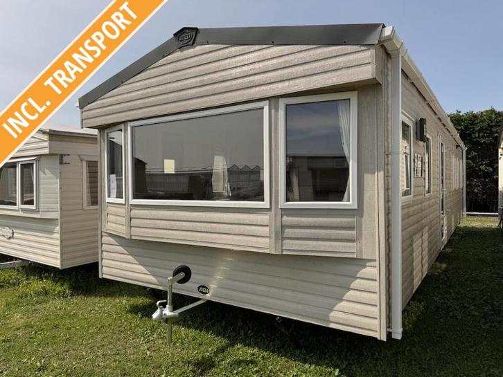 ABI winterhard chalet met CV uit 2015 met 3 slaapkamers!, Caravans en Kamperen, Stacaravans, meer dan 6