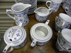 Servies Blauw Saks, Jager, 50-delig, diverse onderdelen, zie, Huis en Inrichting, Keuken | Servies, Ophalen of Verzenden, 'T Olde Gre-j