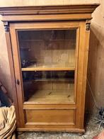 Grenen Servieskast met Details, Ophalen, Gebruikt, 100 tot 150 cm, Grenenhout