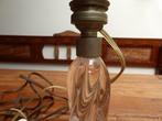 Apart vormgegeven persglazen lampje, Antiek en Kunst, Antiek | Lampen, Ophalen of Verzenden