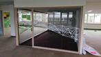 ACTIE: 15m1 Glaswand kantoorwand gehard glas en kozijn, Doe-het-zelf en Verbouw, Glas en Ramen, Ophalen, 160 cm of meer, Glasplaat