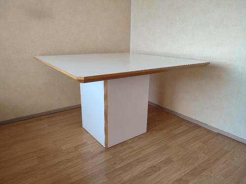 Eettafel wit Jan des Bouvrie, Huis en Inrichting, Tafels | Eettafels, Gebruikt, 100 tot 150 cm, 100 tot 150 cm, Vier personen