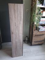 Badkamerkast (kolomkast) op hangen, Savena, donker eik., Huis en Inrichting, Ophalen, (Half)hoge kast, Minder dan 50 cm, Zo goed als nieuw
