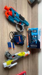 Nerf pistool en target shooting incl peiltjes, Ophalen of Verzenden, Gebruikt