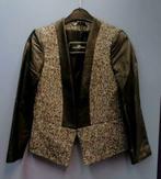 By Malene Birger Chium Jacket zwart leer + zilver 36 36738, ., Ophalen of Verzenden, Zo goed als nieuw, By Malene Birger