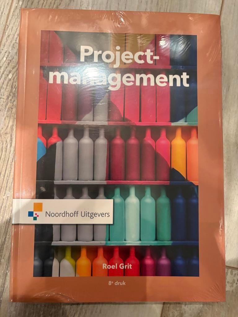 Projectmanagement - Roel Grit - 8e druk, Boeken, Ophalen of Verzenden, Nieuw, Management