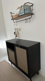 Design kast/ Commode met rek, Ophalen, Kunststof, 50 tot 100 cm, Zo goed als nieuw