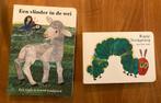 Eric Carle Kartonboekjes: Rupsje Nooitgenoeg + Vlinder, Ophalen of Verzenden, Gelezen, Eric Carle, Prentenboek