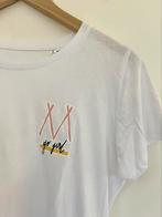 B&C Collection t-shirt organic cotton wit, maat S en M, Kleding | Dames, T-shirts, Maat 38/40 (M), Wit, Nieuw, Ophalen of Verzenden
