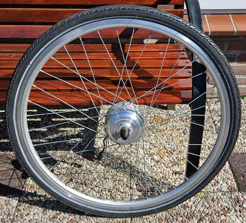 Dapu M123F wielmotor elektrische fiets, Fietsen en Brommers, Fietsonderdelen, Gebruikt, Algemeen, Wiel, Ophalen of Verzenden