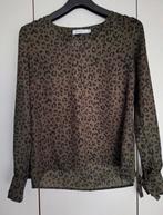 Costes blouse maat S/groen/legergroen/panterprint/print, Ophalen of Verzenden, Zo goed als nieuw, Lange mouw, Costes
