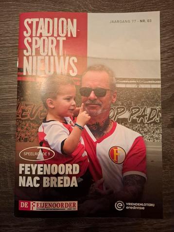 Programmaboekje Feyenoord - NAC Breda 09.08.2025 beschikbaar voor biedingen