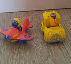 Vintage playskool sesamstraat voertuigen '82, Ophalen of Verzenden, Gebruikt