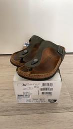Birkenstock Gizeh Dessert Soil Green sandalen maat 36 smal, Gebruikt, Jongen of Meisje, Overige typen, Ophalen of Verzenden