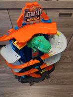 Hot Wheels City Robot T-Rex Garage, Ophalen, Hot Wheels, Handmatig, Racebaan