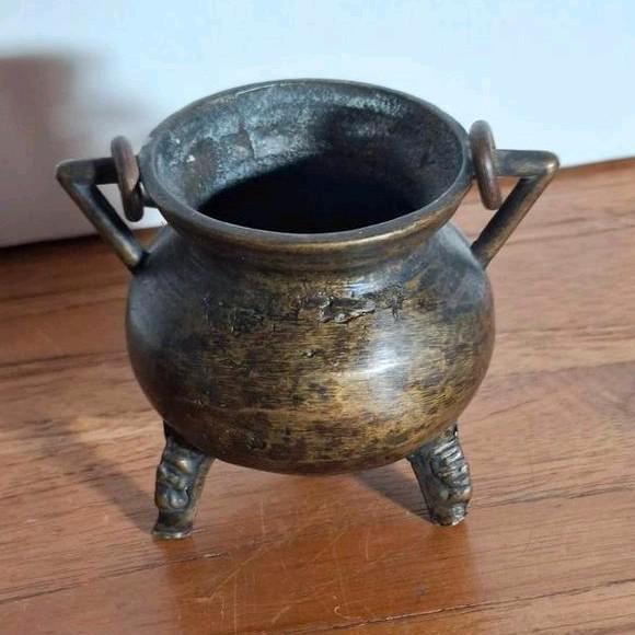 Bronzen Chinese wierookbrander., Antiek en Kunst, Kunst | Niet-Westerse kunst, Ophalen of Verzenden