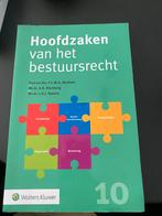 Bestuursrecht - Hoofdzaken, 10e druk, Ophalen of Verzenden, Gamma, Zo goed als nieuw, WO