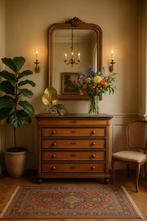 Prachtige authentieke sfeervolle ladekast-commode 1855, Ophalen, Kast, 50 tot 70 cm, 105 cm of meer