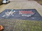 Dungeons dragons filmbanner poster 8x3 mtr origineel  35 eu, Ophalen of Verzenden, Zo goed als nieuw, Poster