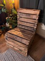Houten stoel, Huis en Inrichting, Woonaccessoires | Kisten, Ophalen, Zo goed als nieuw, Minder dan 50 cm