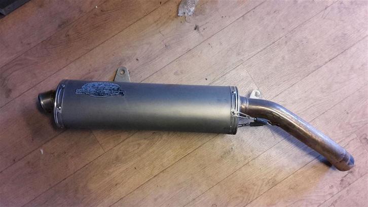 Suzuki 13 DL650 laser duotech sportuitlaat model 2006 - 2011, Motoren, Onderdelen | Suzuki, Gebruikt, Ophalen of Verzenden