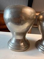 Zilveren decoratieve vazen, Overige materialen, 50 tot 75 cm, Zwart, Ophalen of Verzenden