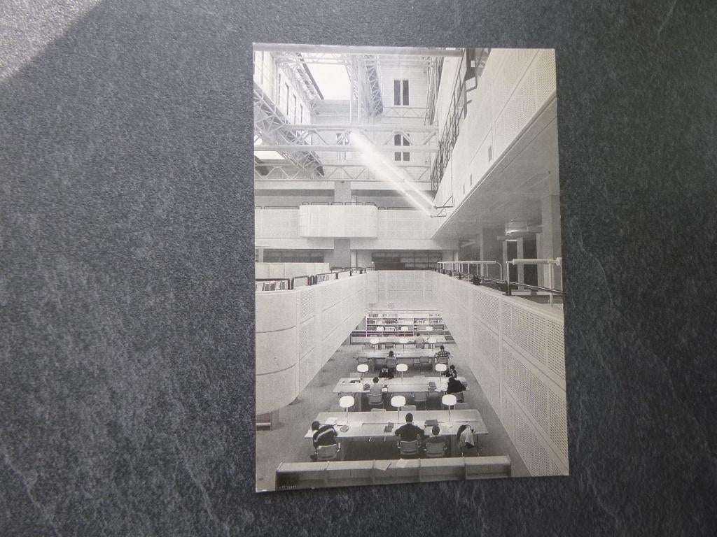 's Gravenhage, kon. Bibliotheek/interieur, Verzenden, 1980 tot heden, Ongelopen, Zuid-Holland