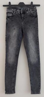 Jill skinny jeans antraciet (152), Kinderen en Baby's, Kinderkleding | Maat 152, Broek, Meisje, Ophalen of Verzenden, Zo goed als nieuw