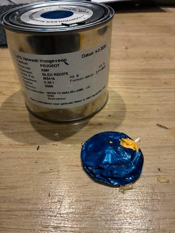 Blauwe zundapp lak beschikbaar voor biedingen