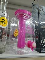 Kunststof Limonadesiroop Dispenser - 2 Liter, Huis en Inrichting, Keuken | Keukenbenodigdheden, Ophalen of Verzenden, Zo goed als nieuw