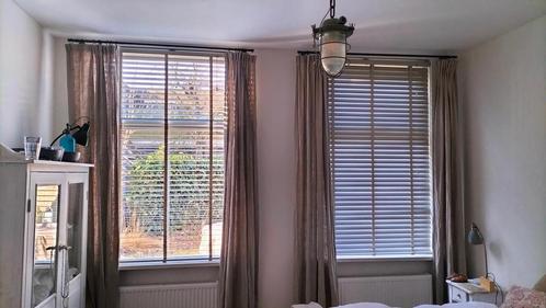 Houten lamellen/luxaflex, Huis en Inrichting, Stoffering | Gordijnen en Lamellen, Zo goed als nieuw, 150 tot 200 cm, 100 tot 150 cm