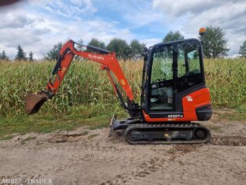 minigraver kubota kx 027 beschikbaar voor biedingen