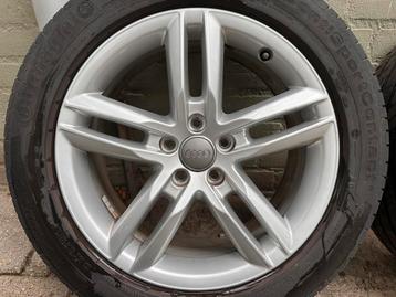 Originele audi velgen 18 inch S-line! Incl zomerbanden 6mm! beschikbaar voor biedingen