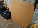 Tafelblad één rond en één rechthoekig, Huis en Inrichting, Tafels | Eettafels, Ophalen, 100 tot 150 cm, 100 tot 150 cm