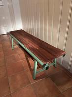 Oude vintage turnbank, gymbank Old Skool gangbank te koop, Huis en Inrichting, Ophalen, Nieuw