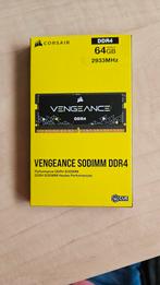 Corsair Vengeance SODIMM 64GB (2x32GB) DDR4 2933MHz CL19, Computers en Software, RAM geheugen, Ophalen of Verzenden, Nieuw