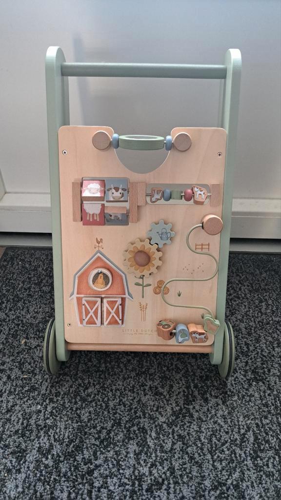 Little Dutch Loopwagen Boerderij Thema - Gebruikt, Kinderen en Baby's, Speelgoed | Babyspeelgoed, Gebruikt, Overige typen, Met wieltjes