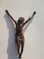 Bodemvondst mooie gave 17 de eeuwse  bronzen kruzifix, Ophalen of Verzenden