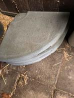 Drie tegels voor zweefparasol ***, Tuin en Terras, Parasols, Ophalen, Gebruikt, Zweefparasol